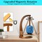 Premium Wooden Yarn Holder for Crocheting and Knitting, 360° Rotating Yarn Spinner